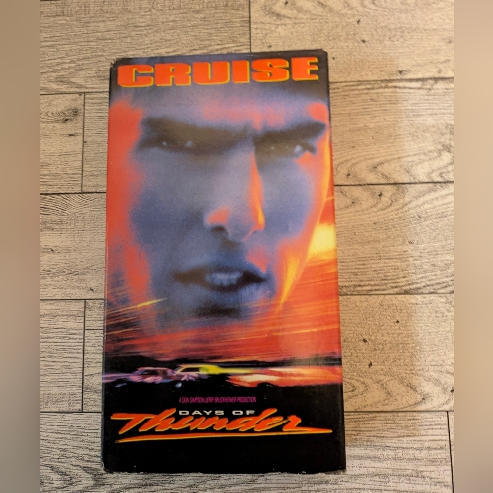 Days of Thunder VHS Tape - Picture 2 of 4